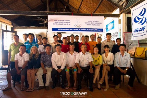 MANTA is the only qualified sailing centre to hold training with the International Sailing Federation and Vietnamese Olympic Committe